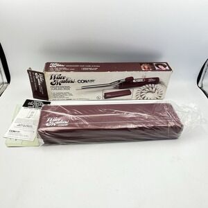 New! Vintage Conair Wave Makers‎  1/2" Hair Curling Iron Travel Case CD-19